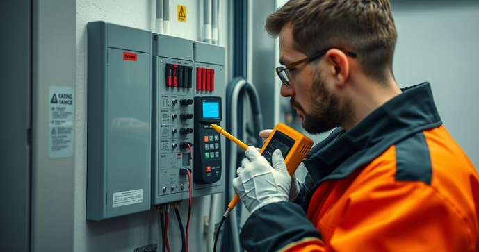 Ensaio de resistência de contato para garantir a segurança elétrica